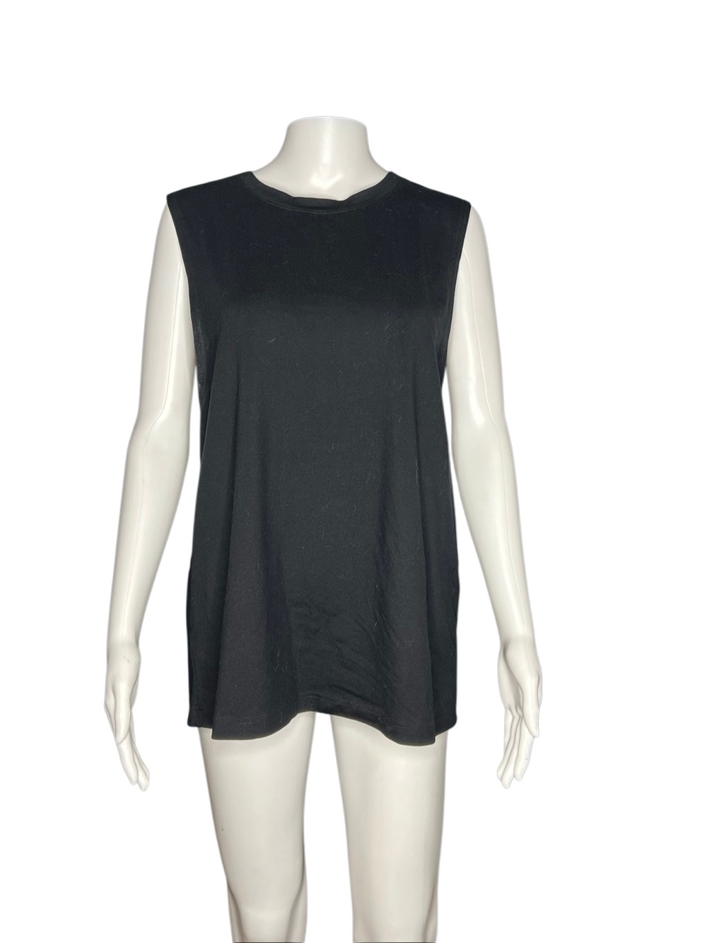 ALO Classic Black Sleeveless Top Size Medium
